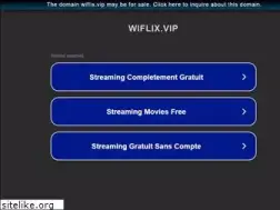 Sites similar to wiflix.vip