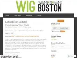 Sites similar to wigboston.wordpress.com
