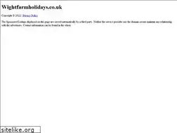 Sites similar to wightfarmholidays.co.uk