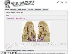 Sites similar to wigsecret.com