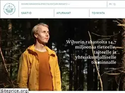 Sites similar to wihurinrahasto.fi