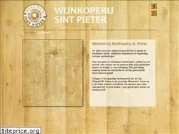 Sites similar to wijnkoperijstpieter.nl