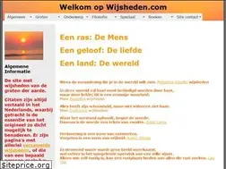 Sites similar to wijsheden.com