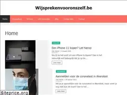 Sites similar to wijsprekenvooronszelf.be