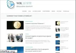 Sites similar to wik-lesite.fr