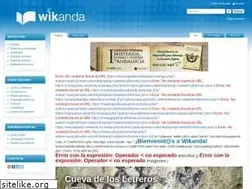 Sites similar to wikanda.es