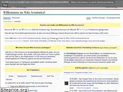 Sites similar to wiki-aventurica.de