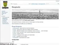 Sites similar to wiki-langen.de
