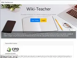 Sites similar to wiki-teacher.com