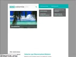 Sites similar to wiki-vakantie.nl