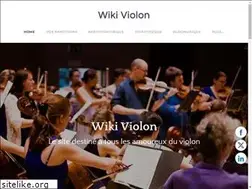 Sites similar to wiki-violon.com