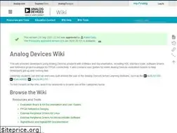 Sites similar to wiki.analog.com