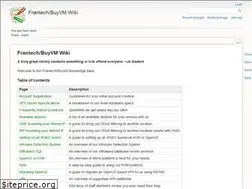 Sites similar to wiki.buyvm.net