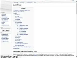 Sites similar to wiki.islamicfinance.de
