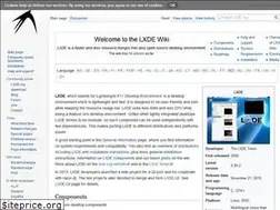 Sites similar to wiki.lxde.org