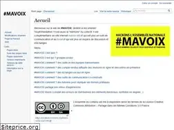 Sites similar to wiki.mavoix.info