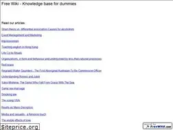 Sites similar to wiki.orgfree.com