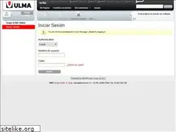 Sites similar to wiki.ulma.com
