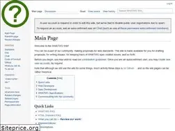 Sites similar to wiki.whatwg.org