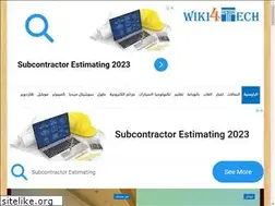 Sites similar to wiki4tech.com