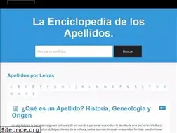 Sites similar to wikiapellidos.com