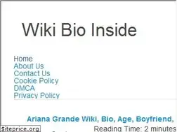 Sites similar to wikibioinside.com