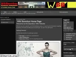 Sites similar to wikiboombox.com