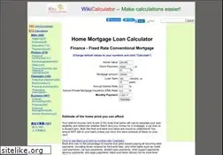 Sites similar to wikicalculator.com