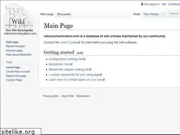 Sites similar to wikicommunication.com