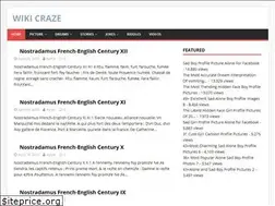 Sites similar to wikicraze.com