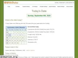 Sites similar to wikidates.org