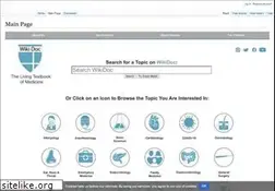 Sites similar to wikidoc.org