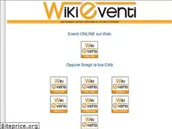 Sites similar to wikieventi.it