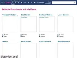 Sites similar to wikifame-de.org