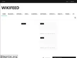 Sites similar to wikifeed.com