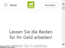Sites similar to wikifolio.com