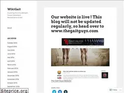 Sites similar to wikigait.wordpress.com