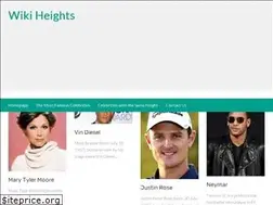 Sites similar to wikiheights.com