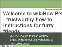 Sites similar to wikihow.pet