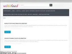 Sites similar to wikiifeed.com