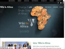 Sites similar to wikiinafrica.org