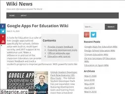 Sites similar to wikiineducation.com