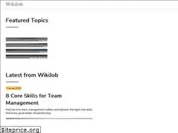 Sites similar to wikijob.co.uk