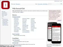 Sites similar to wikijournalclub.org