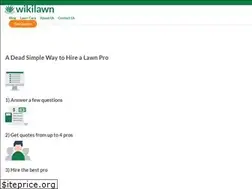 Sites similar to wikilawn.com