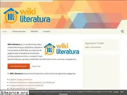 Sites similar to wikiliteratura.net