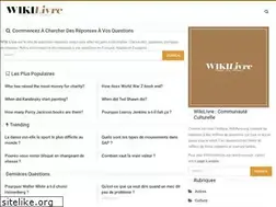 Sites similar to wikilivre.org