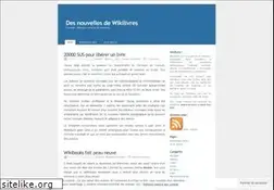 Sites similar to wikilivres.wordpress.com