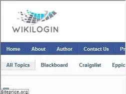 Sites similar to wikilogin.com