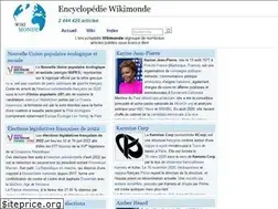 Sites similar to wikimonde.com